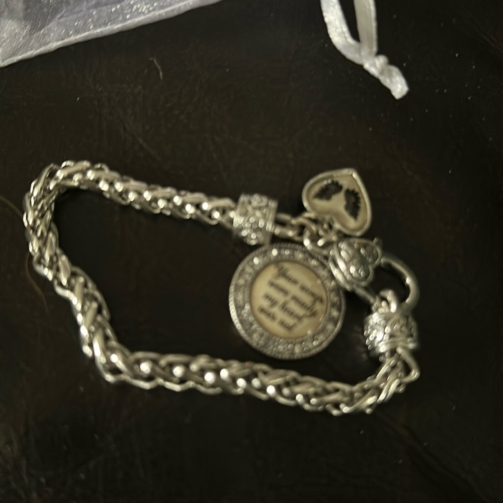 Silver bracelet, brand new never been worn, bereavement